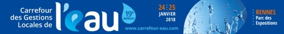 Molecor участвует в выставке “Carrefour de l’eau 2018” 24 и 25 января в Рене (Франция)
