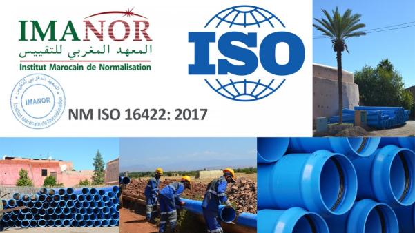 Публикация марокканского норматива для Ориетированного ПВХ NM ISO 16422:2017
