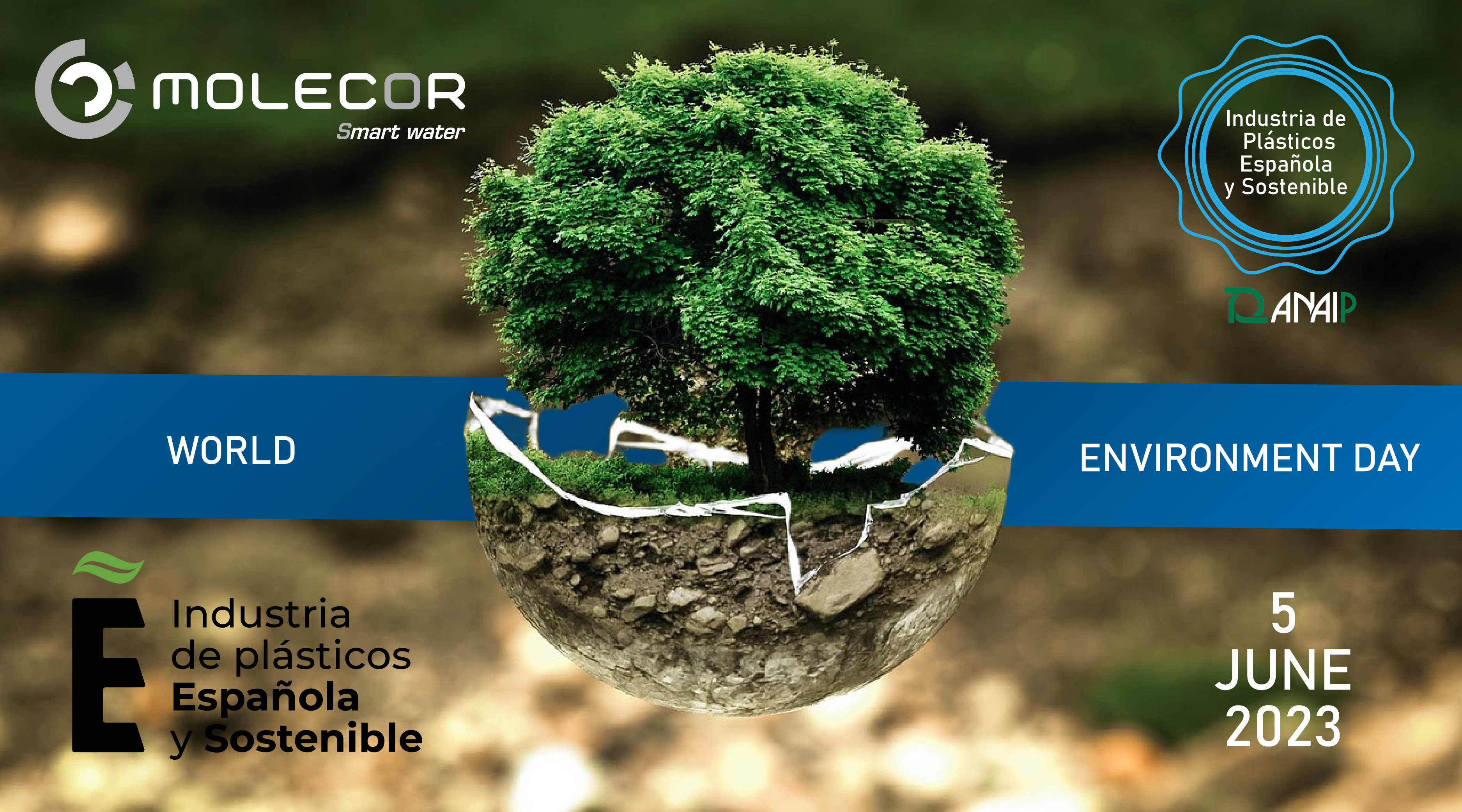 Во Всемирный день окружающей среды компания Molecor получает знак «Устойчивого развития испанской промышленности пластмасс»