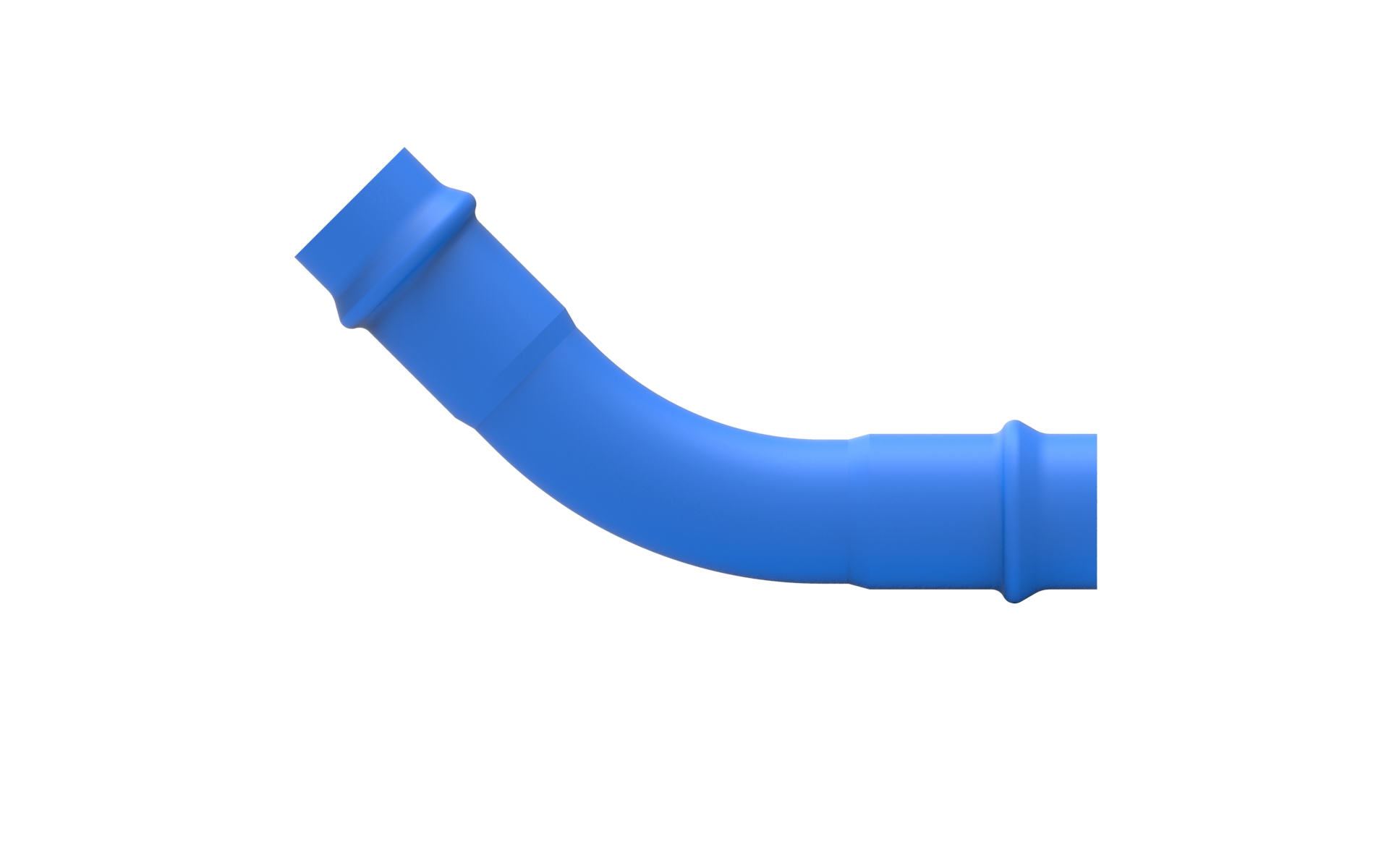 45° PVC-O Socketed bend