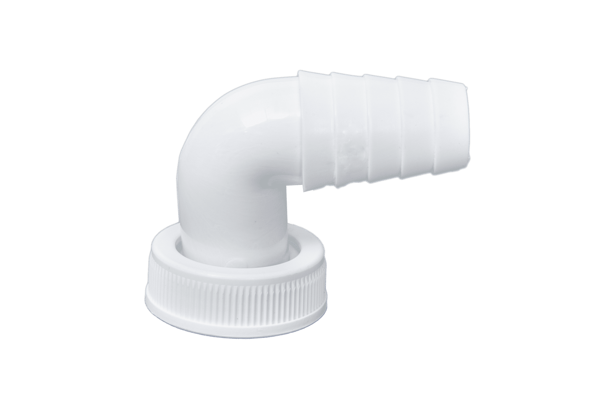 Conical socket for drainage of household appliances