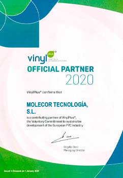 Сертификат о приверженности к устойчивому развитию Vinyl Plus