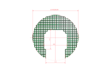 Polyester platform for SANECOR® manholes