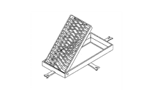 Swing galvanized steel grid