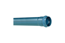 PVC Pressure pipe with elastic seal