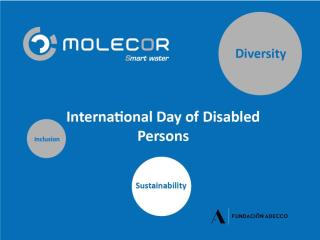 Участие Molecor в Международном дне инвалидов